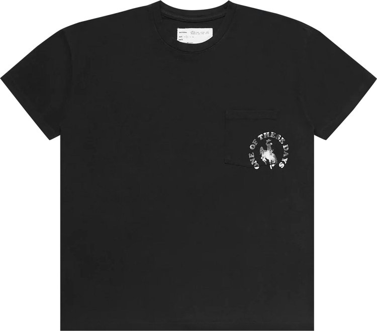 One Of These Days Cowboy Hippies Tee 'Black'