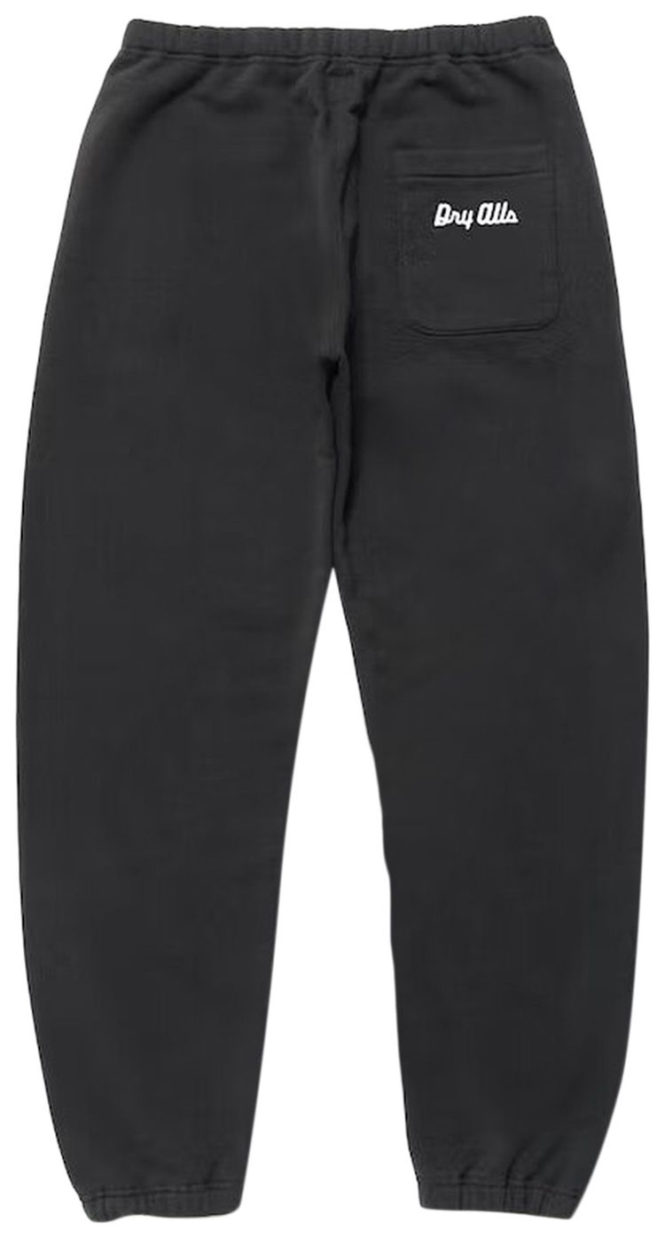 Human Made Logo Sweatpants Black