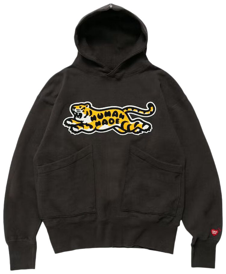 Human Made Tiger Tsuriami Hoodie Black