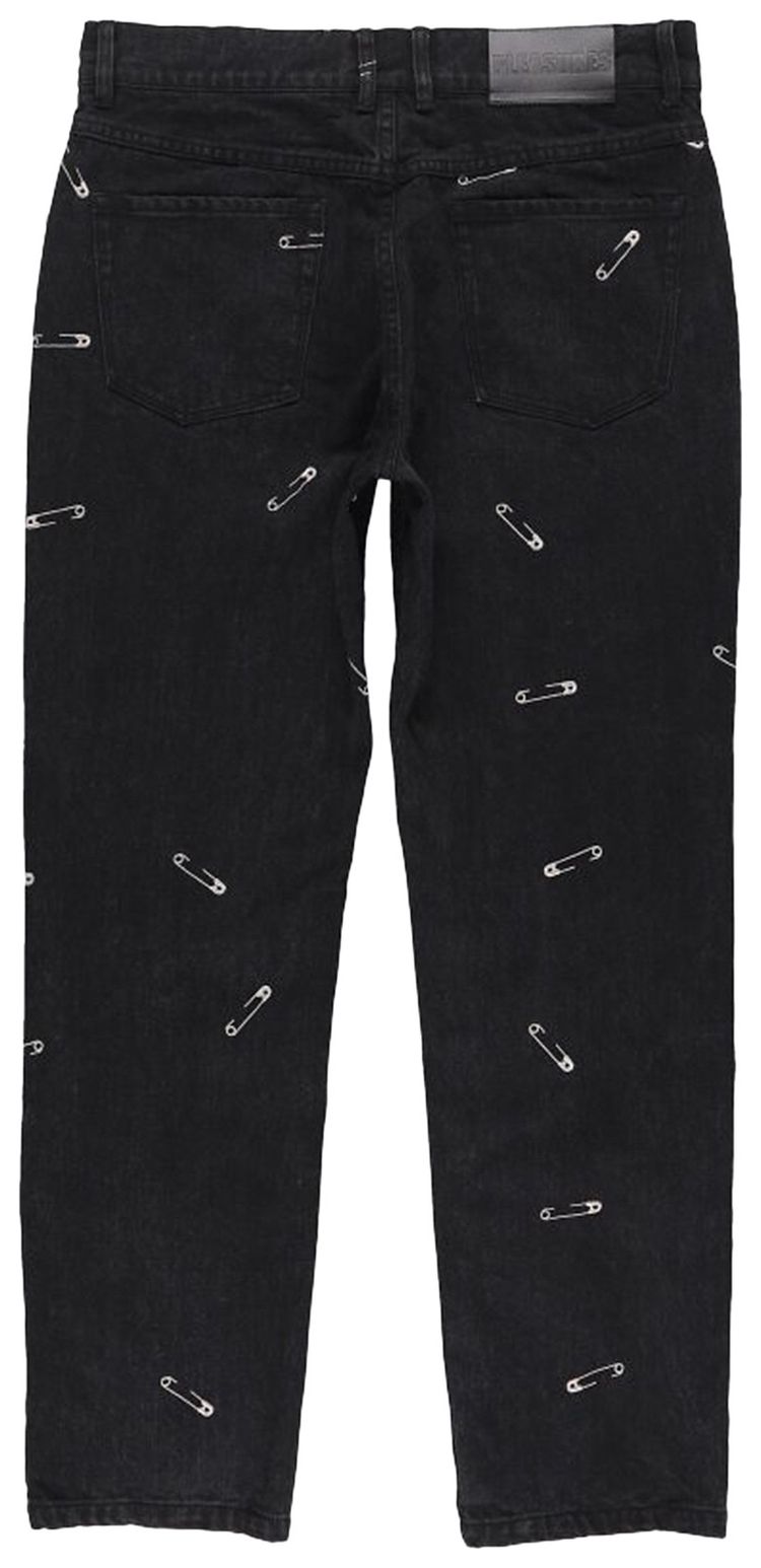 Pleasures Safety Pin 5 Pocket Denim Black