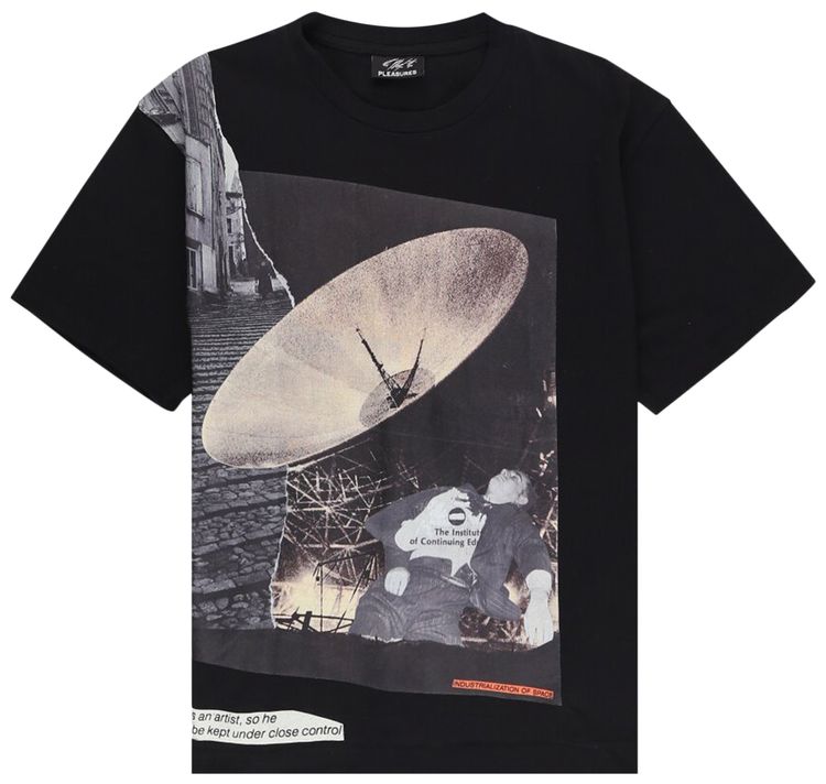 Pleasures Ultravision Heavyweight T Shirt Black