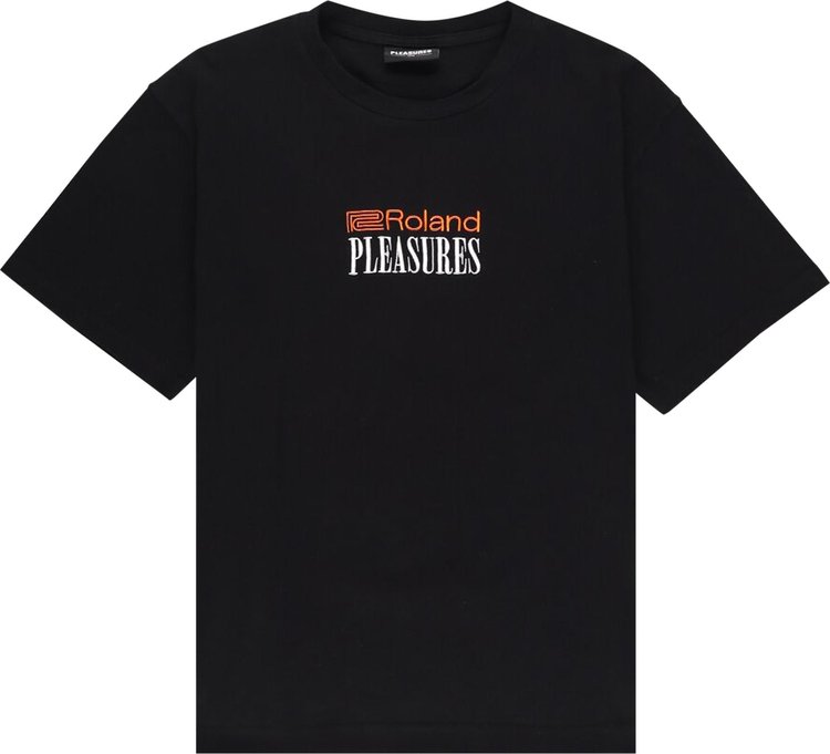 Pleasures x Roland Heavyweight T-Shirt 'Black'