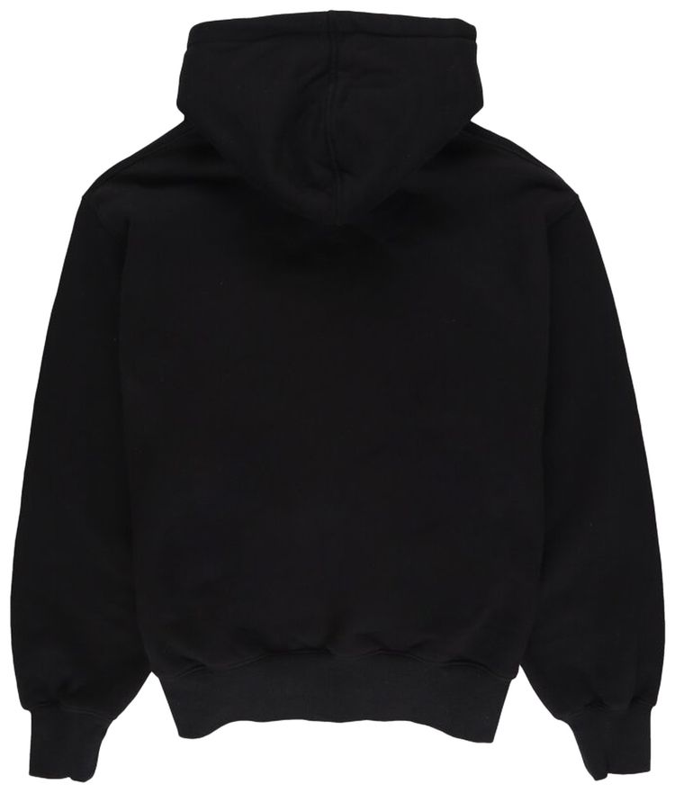 Pleasures Squeeze Zip Up Hoodie Black