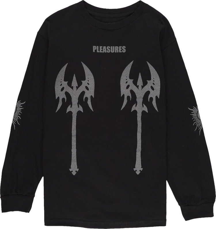 Pleasures Axe Long-Sleeve T-Shirt 'Black'