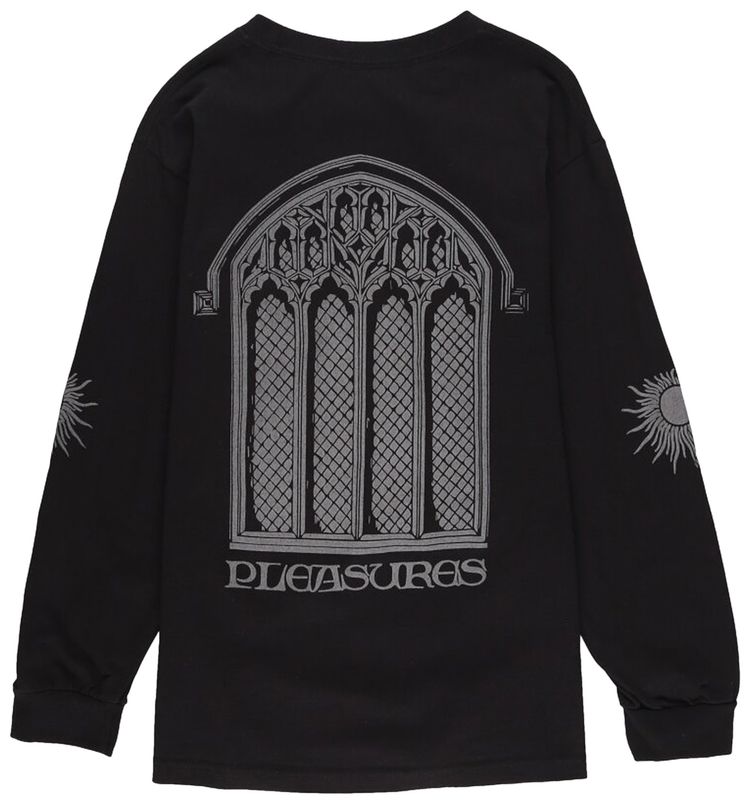 Pleasures Axe Long Sleeve T Shirt Black