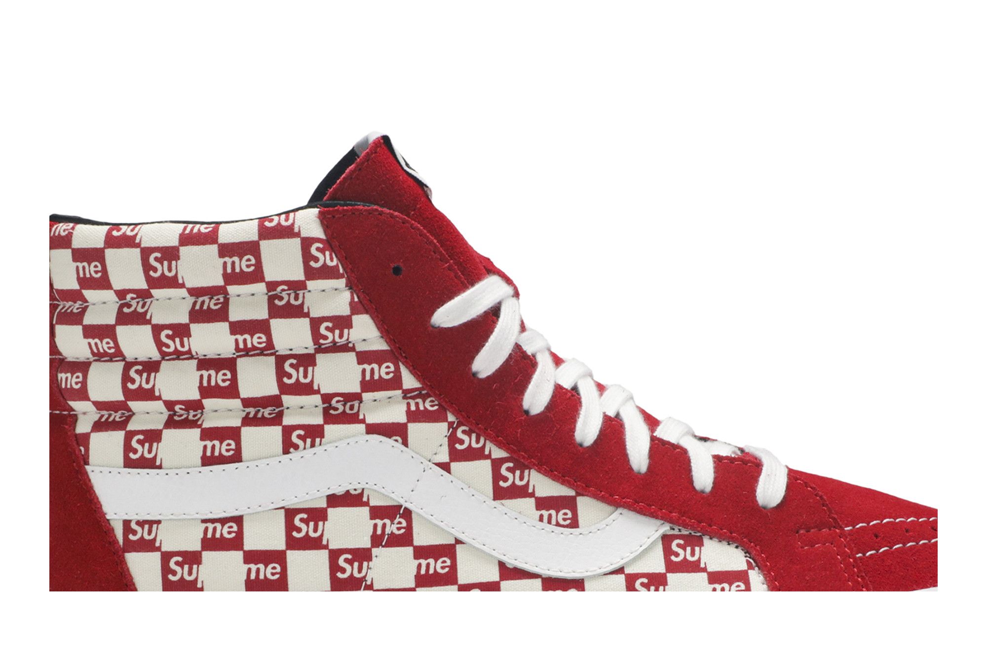 Buy Supreme x Sk8 Hi Pro Checkered Red VN0A38Z3JLY GOAT CA