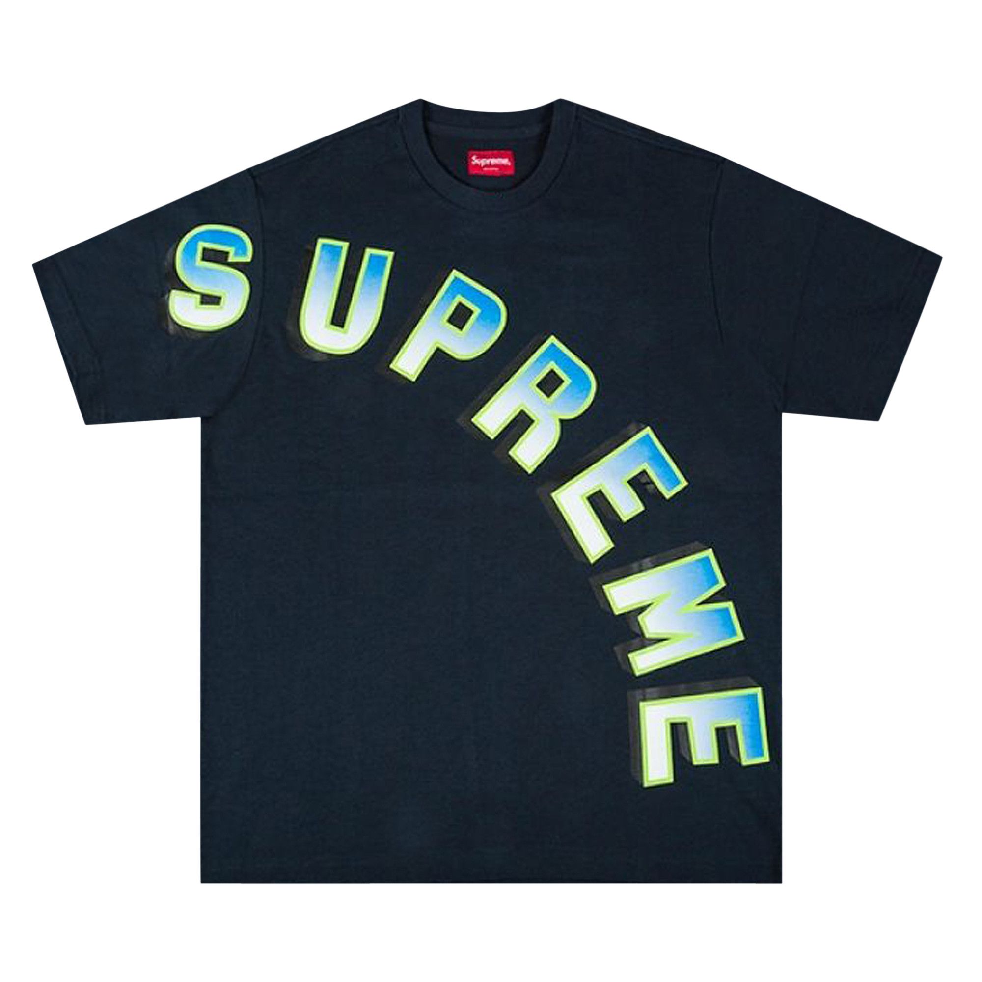 Supreme gradient arc tee outlet