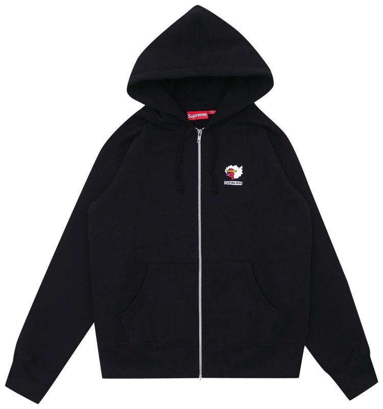 Supreme Gonz Ramm Zip Up Sweatshirt Black