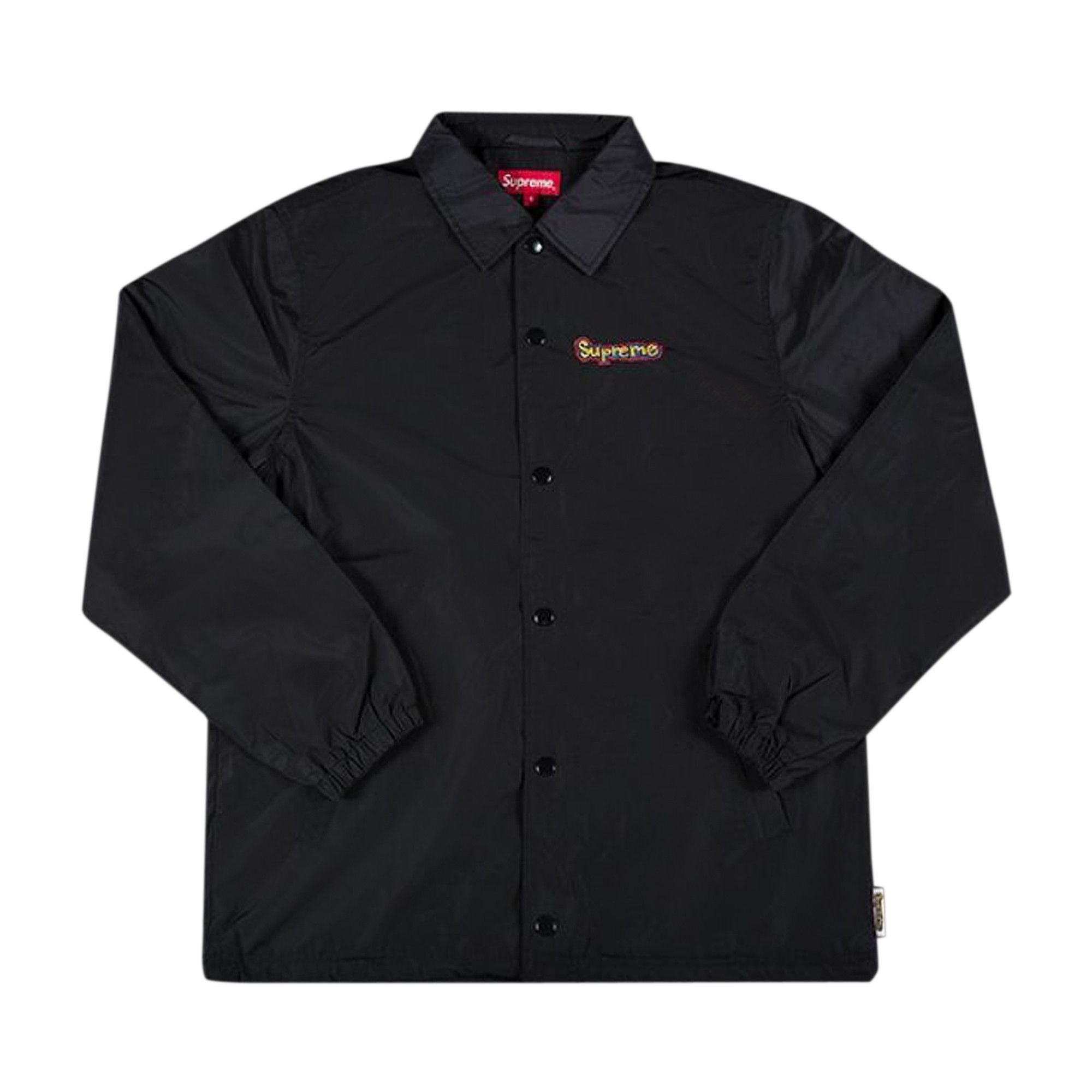 Supreme gonz logo coaches jacket orange new arrivals