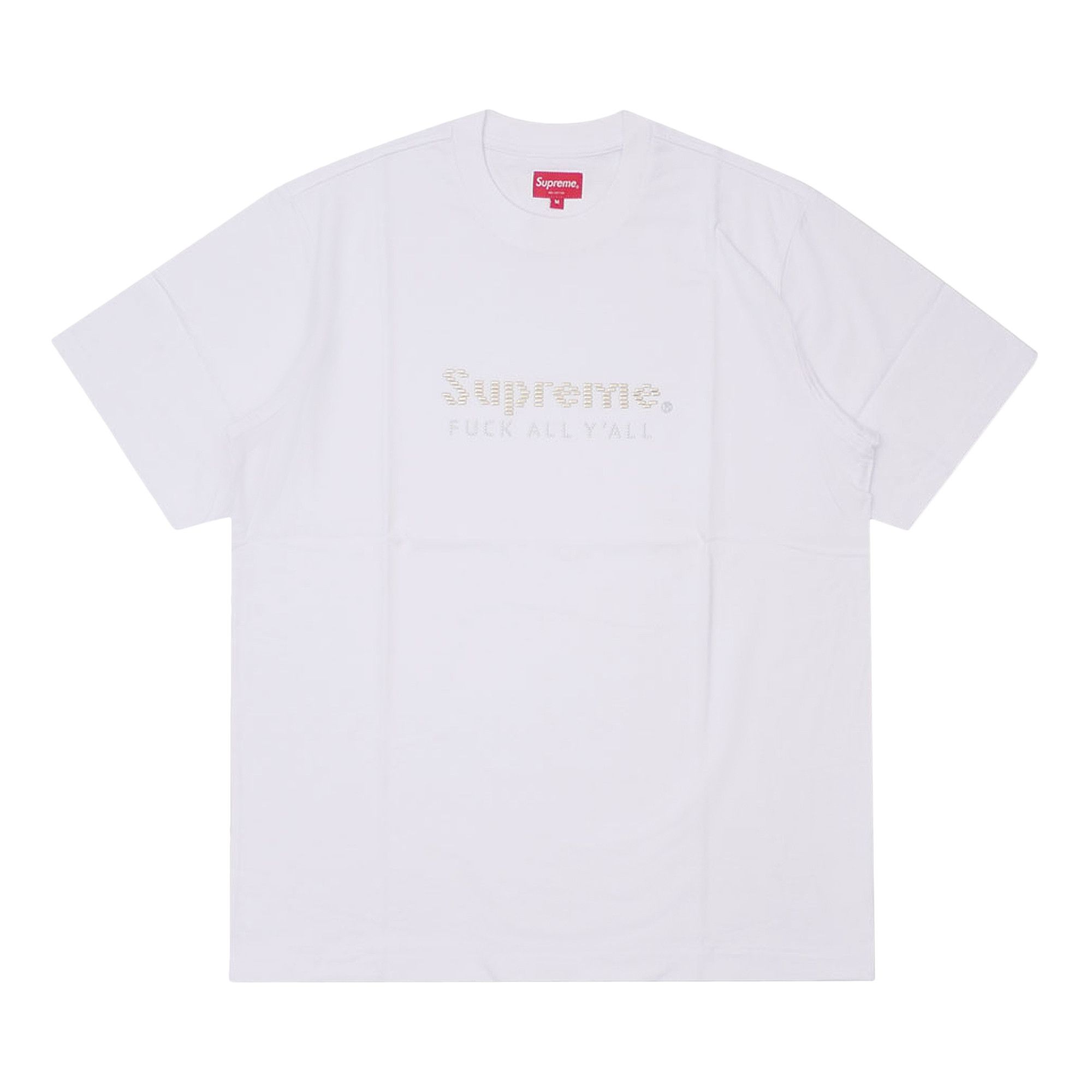 Supreme gold box logo t shirt sales