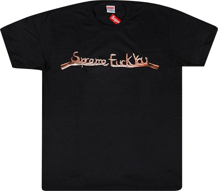 Supreme Black Fuck The Police Tee (SS08) – Refresh PGH