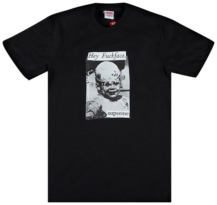 Supreme Fuck Face Tee Black
