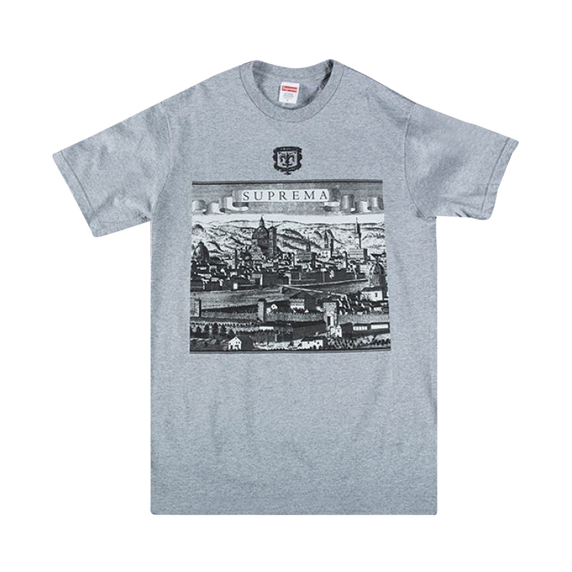 Buy Supreme Fiorenza Tee Heather Grey SS18T38 HEATHER GREY