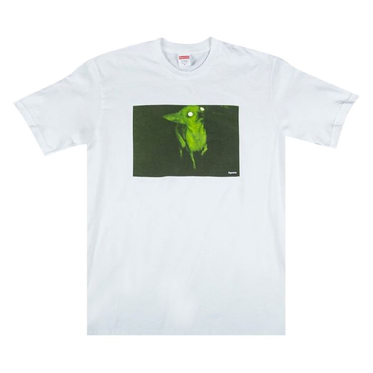 Supreme Chris Cunningham Chihuahua Tee White