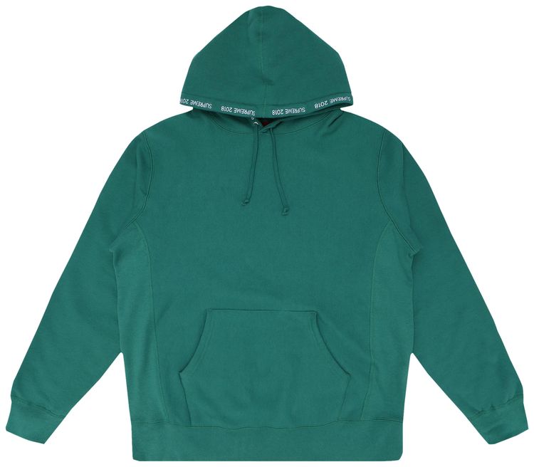 Supreme Channel Hooded Sweatshirt Light Pine