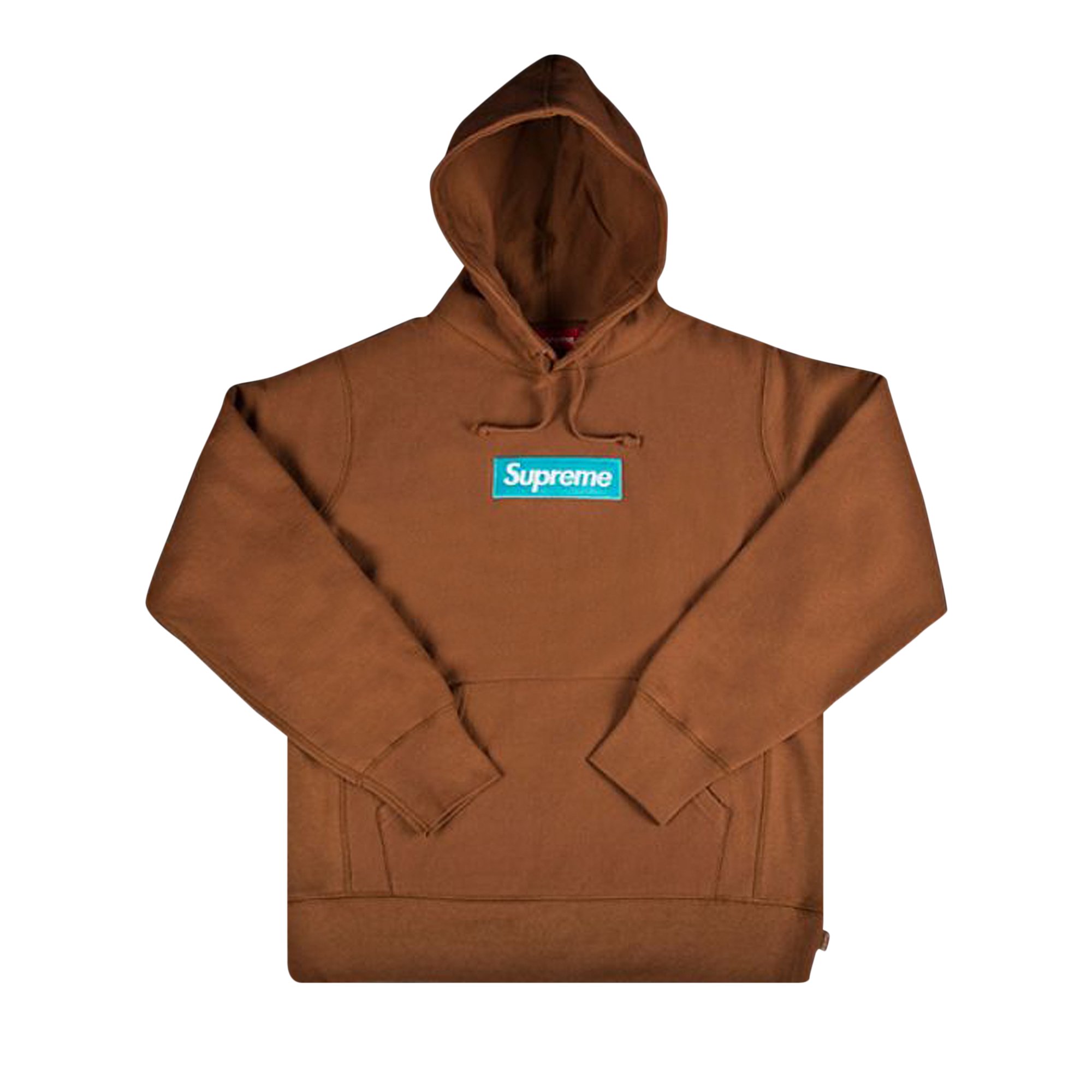 Buy Supreme Box Logo Hooded Sweatshirt 'Rust'   FWSW RUST   GOAT