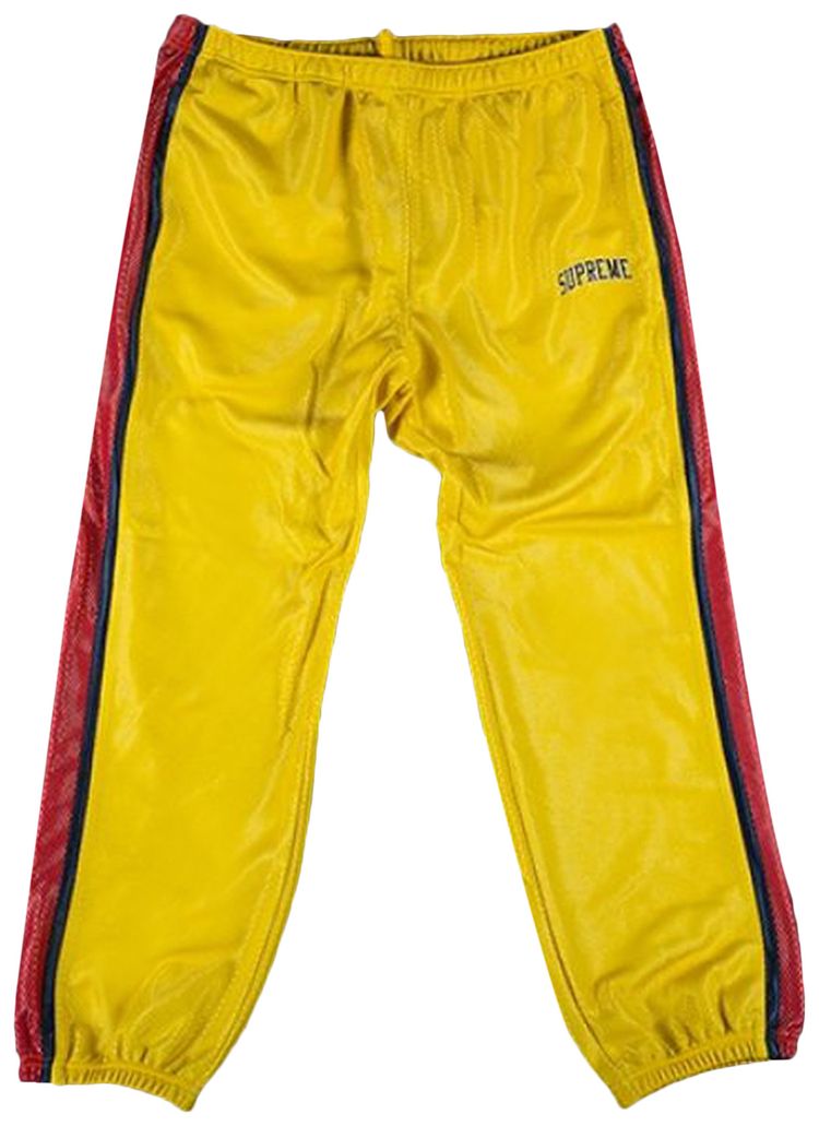 Supreme Bonded Mesh Track Pant Gold