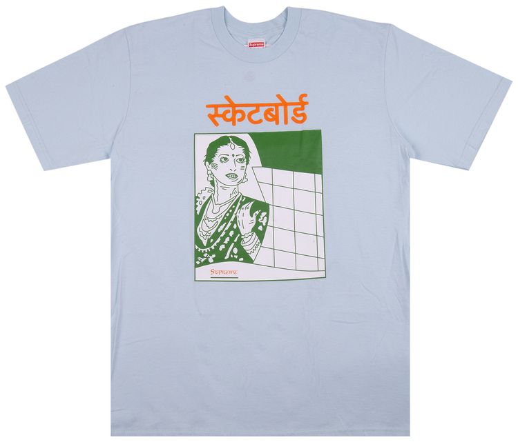 Supreme Bombay Tee Pale Blue