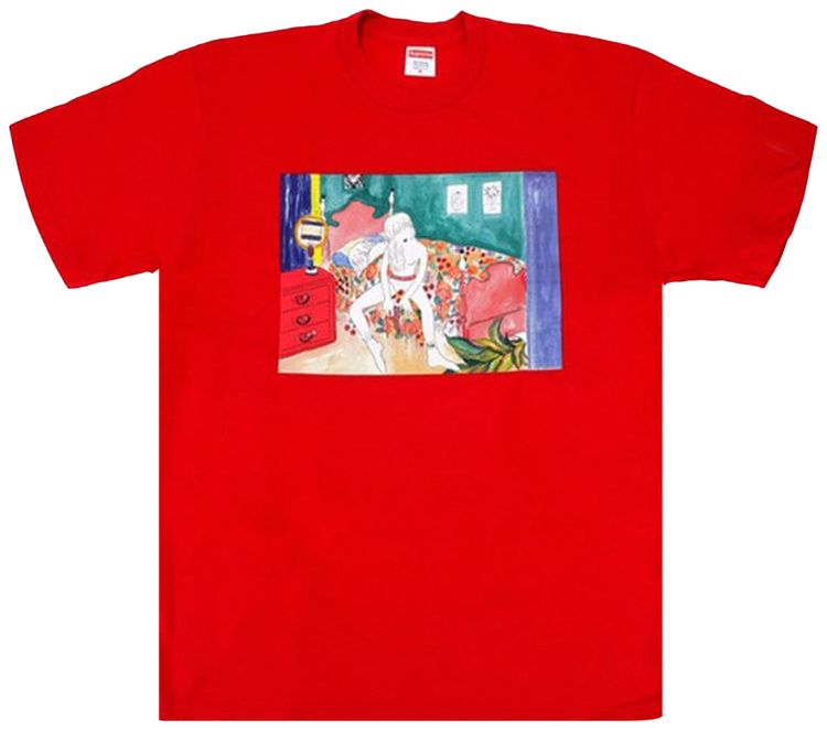 Supreme Bedroom Tee Red