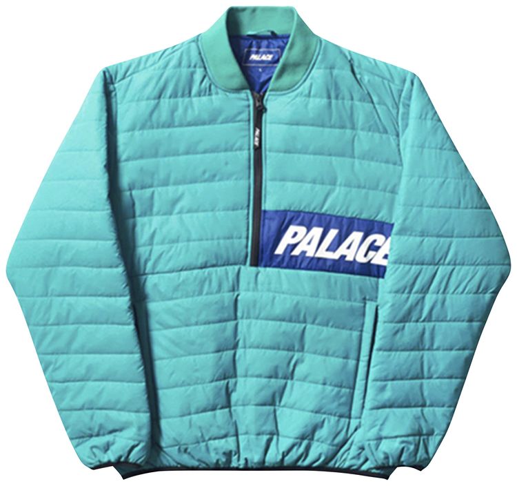 Palace Half Zip Packer TealBlue