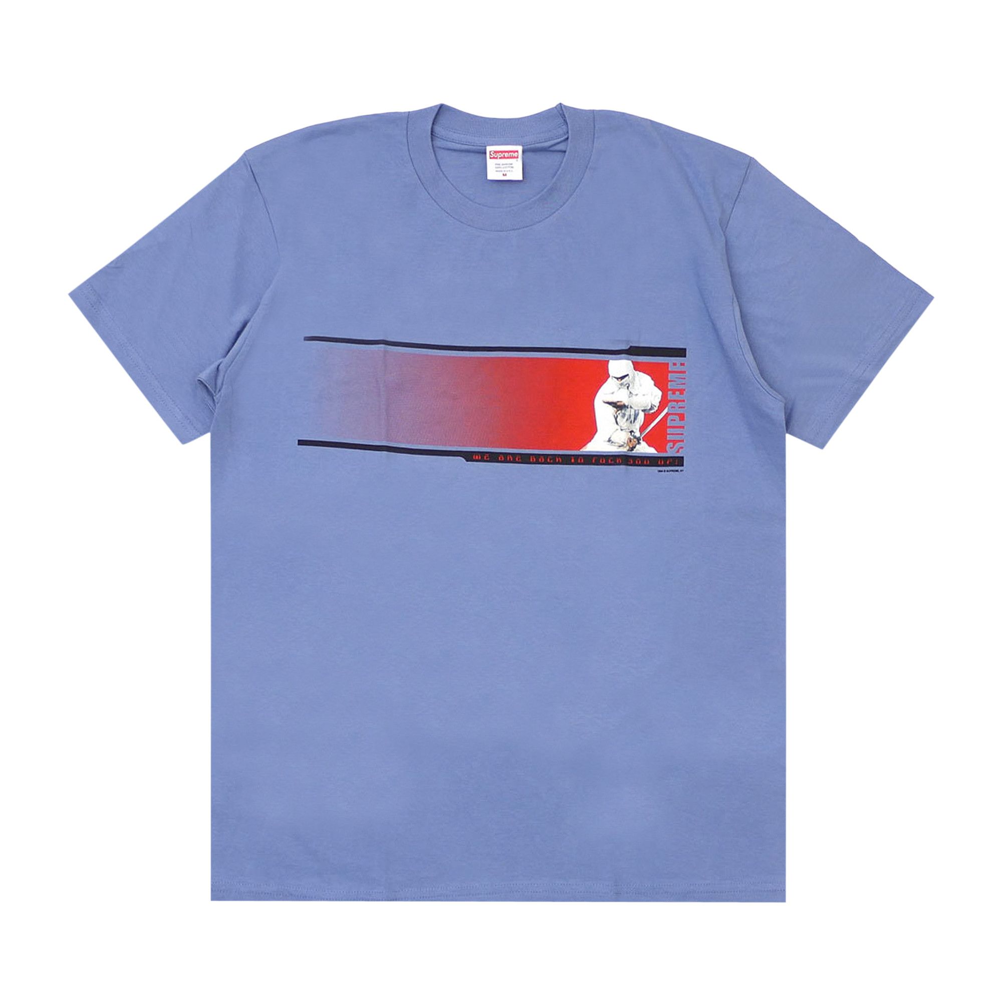 Buy Supreme We're Back Tee 'Slate' - FW19T20 SLATE | GOAT