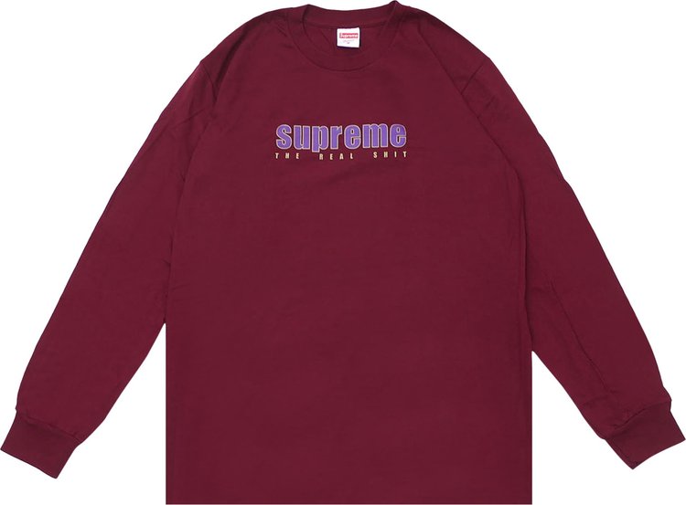 Supreme The Real Shit L/S Tee