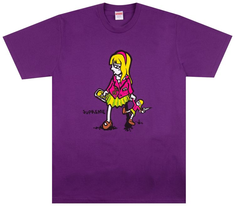 Supreme Suzie Switchblade Tee Purple