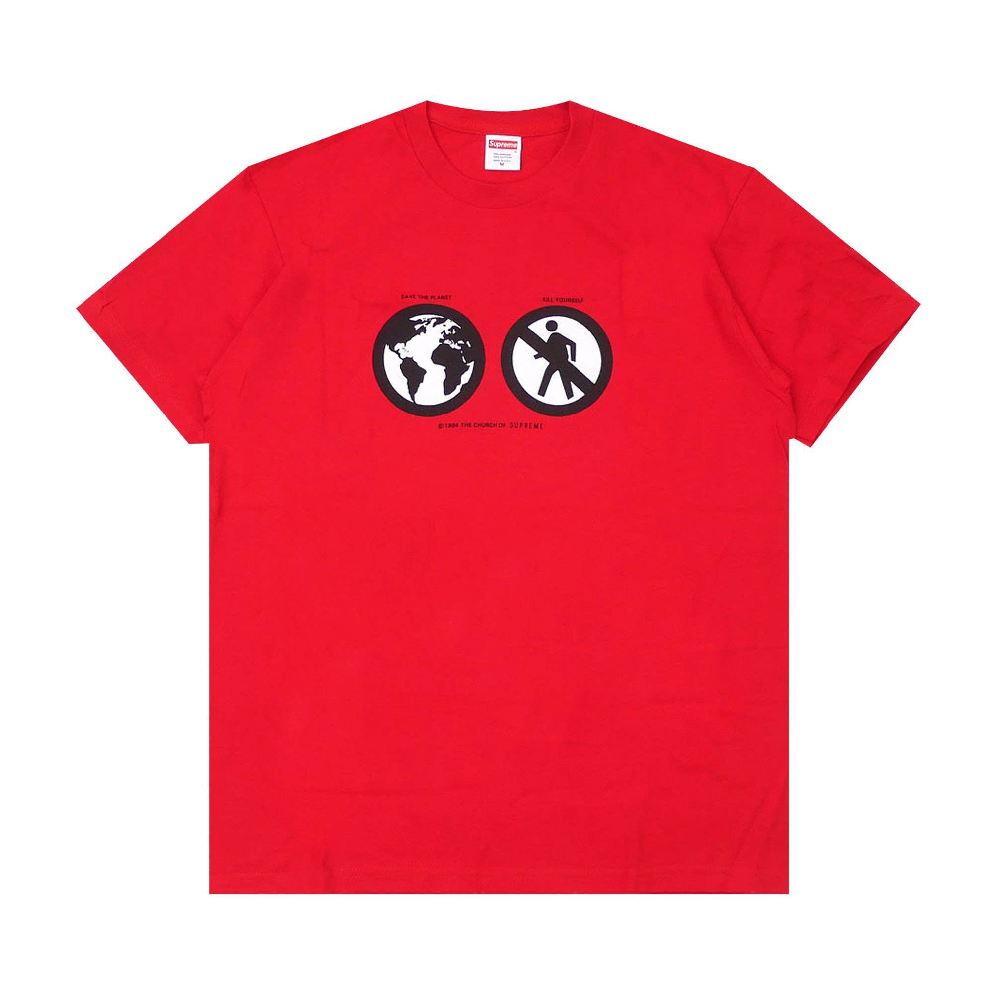 Save the planet tee supreme sales