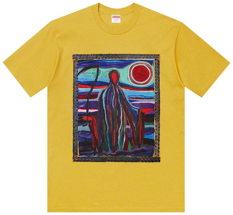 Supreme Reaper Tee Acid Yellow