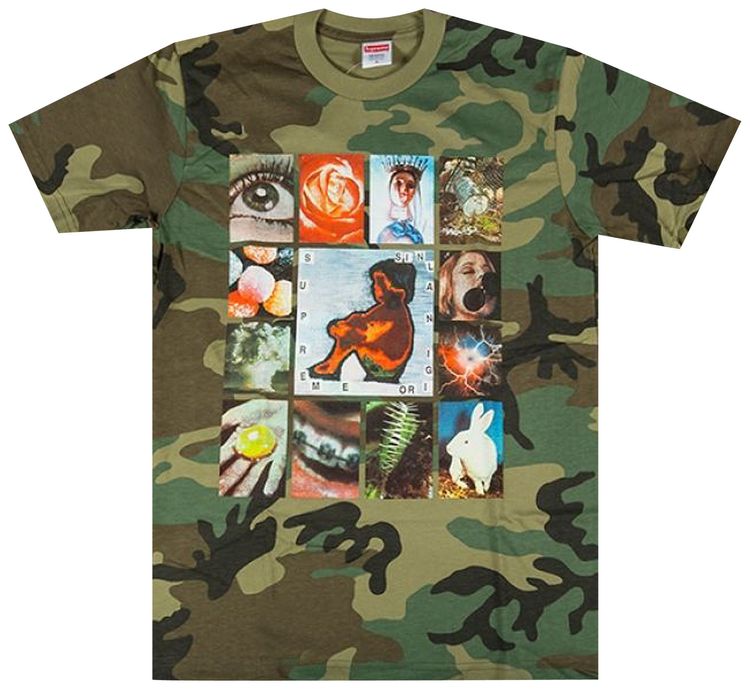 Supreme Original Sin Tee Woodland Camo
