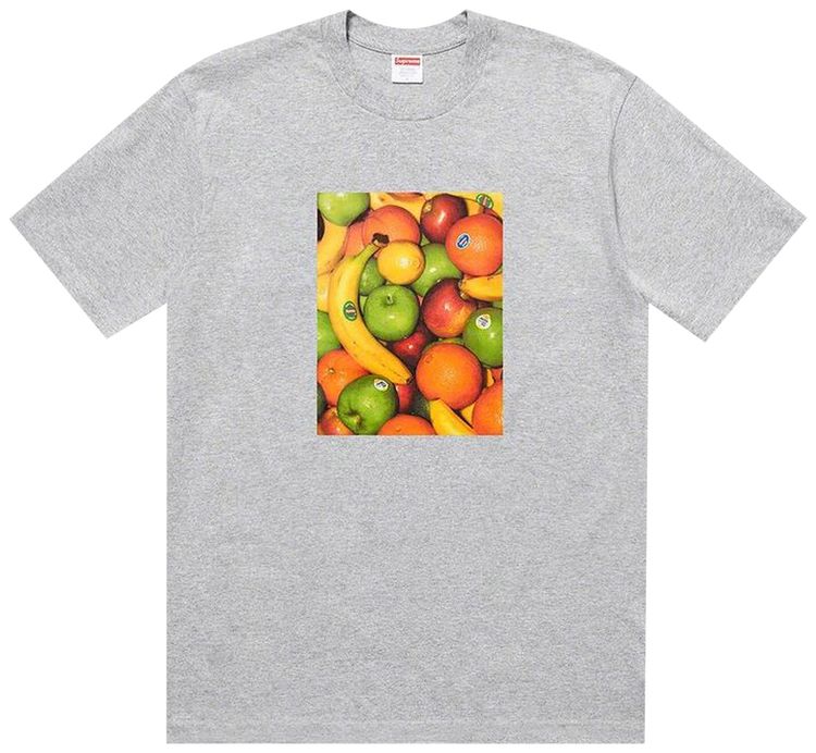 Supreme Fruit Tee Heather Grey