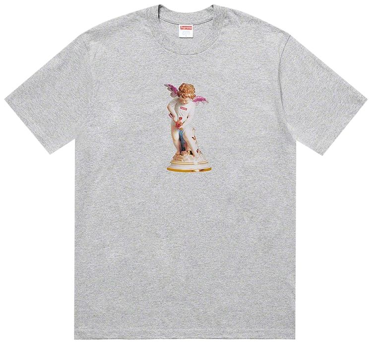 Supreme Cupid Tee Heather Grey