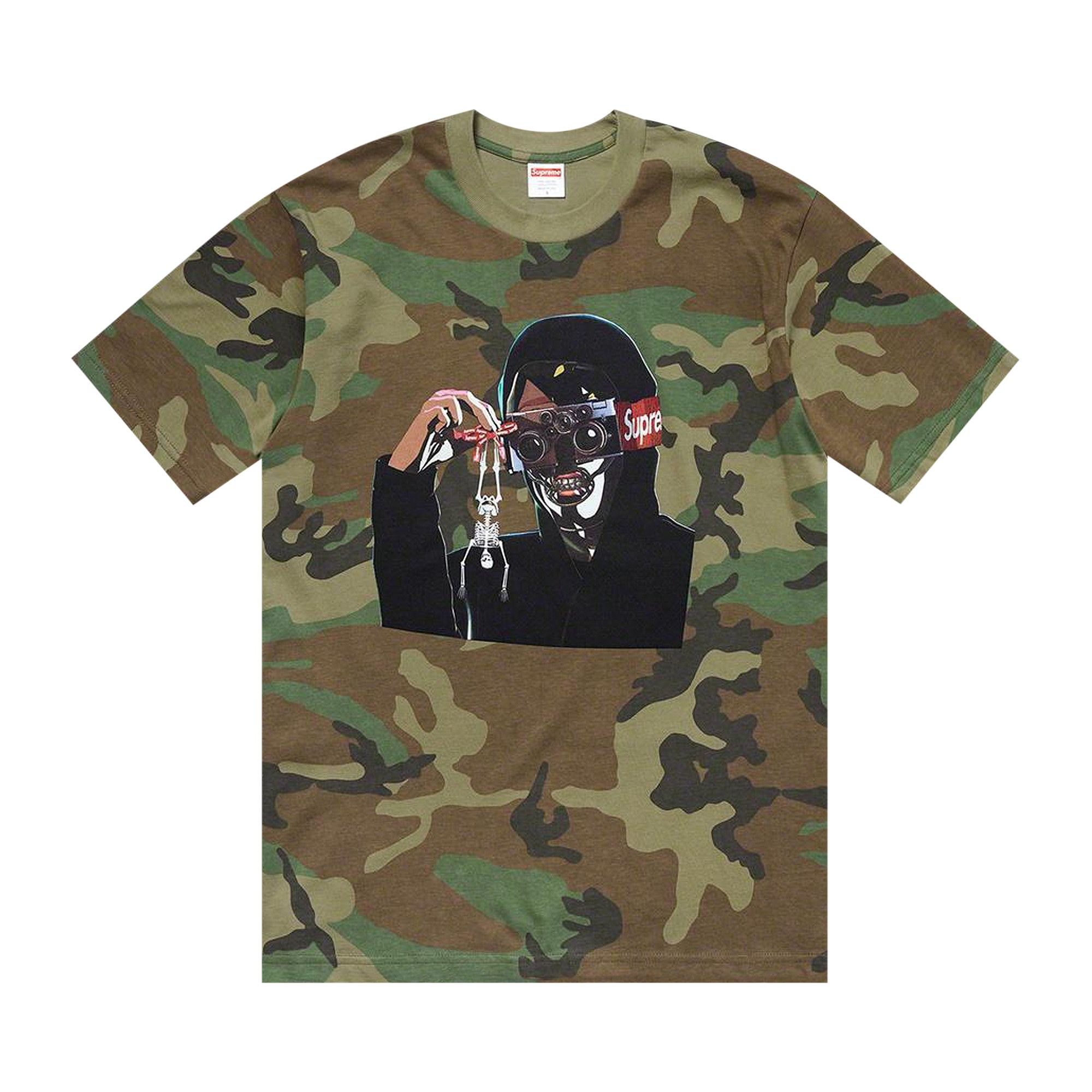 Supreme Creeper Tee Woodland Camo