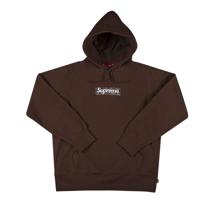 Buy Supreme Bandana Box Logo Hooded Sweatshirt 