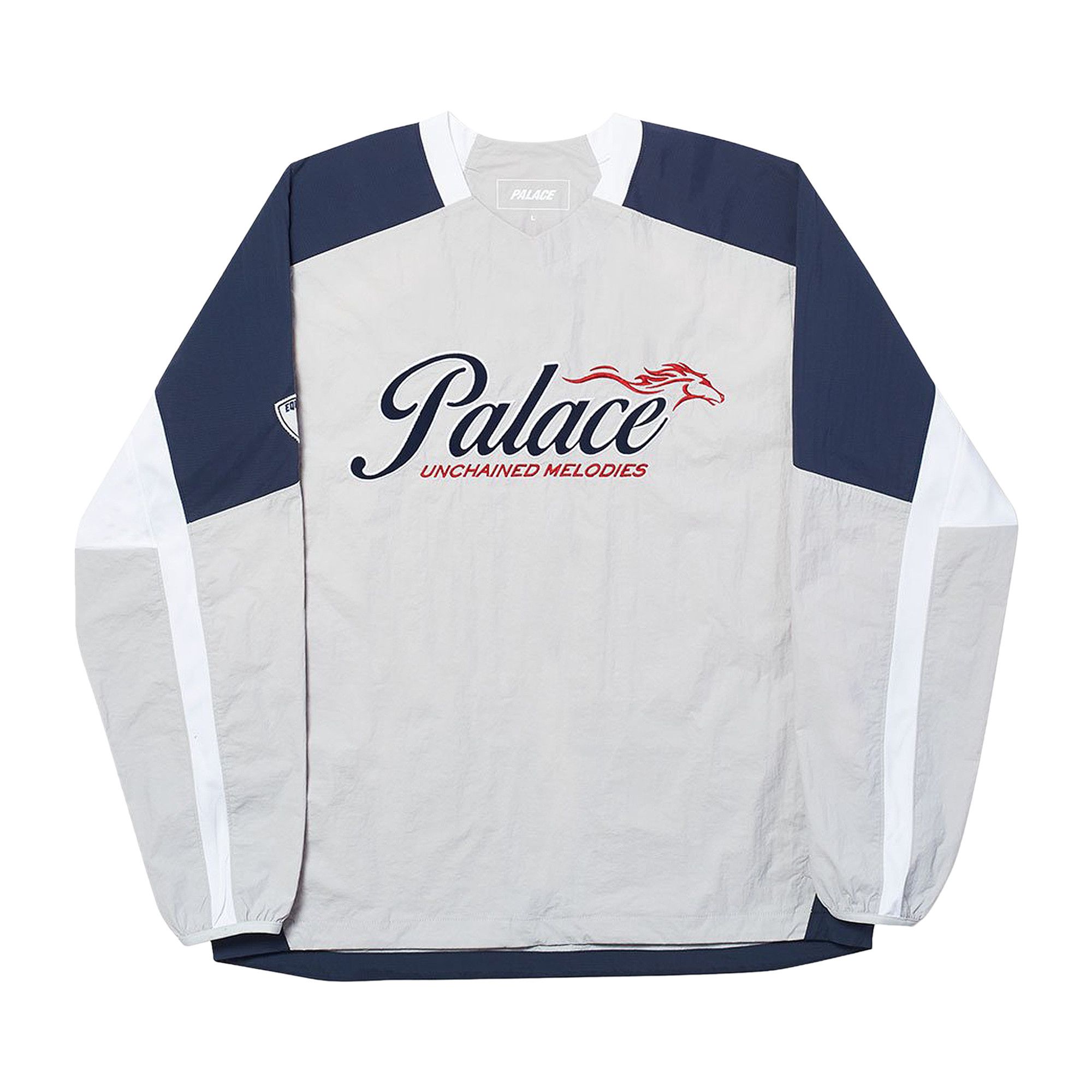 Buy Palace Horsepower Crew 'Grey' - P18SS027 | GOAT