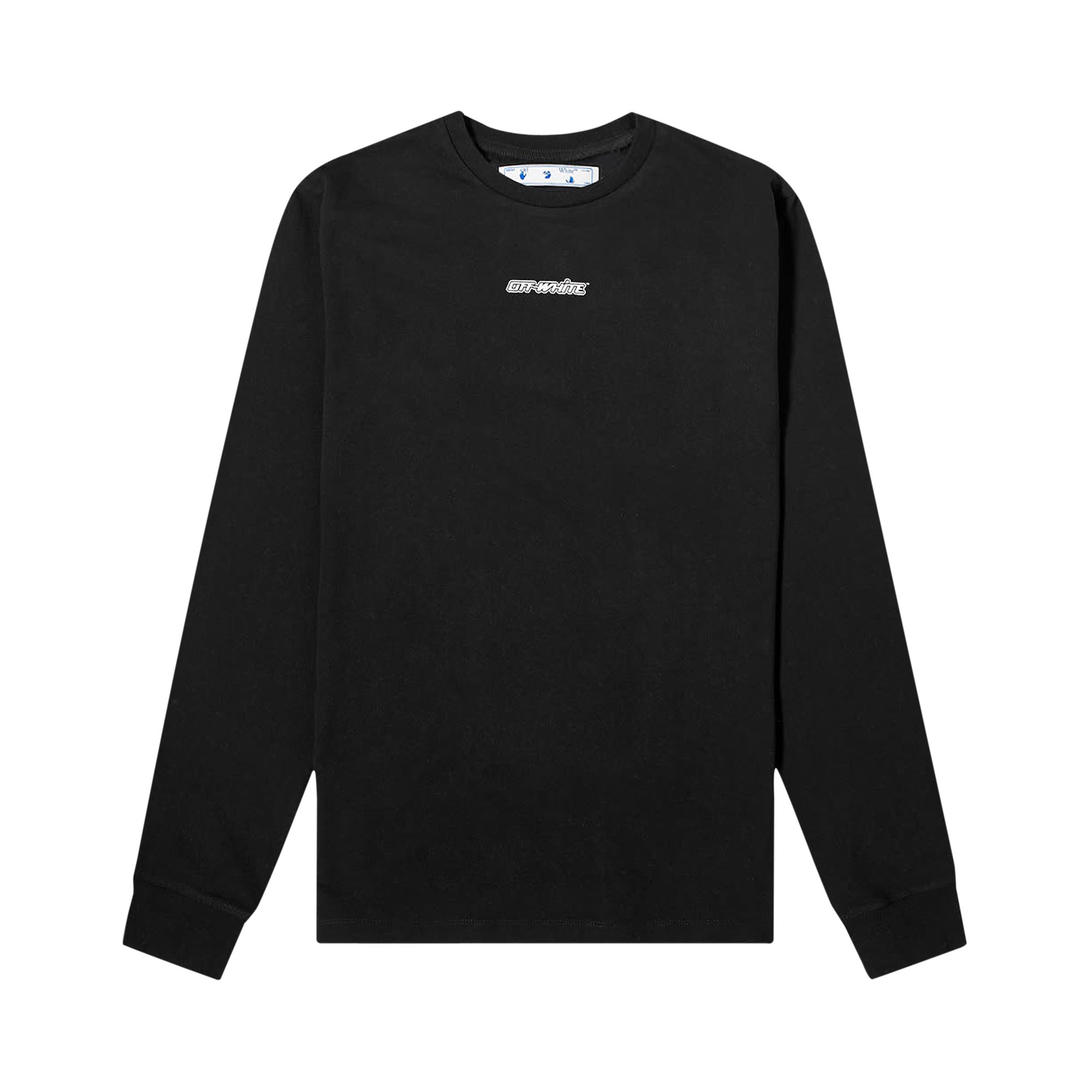 Off-White Marker Long-Sleeve Tee 'Black/Red'