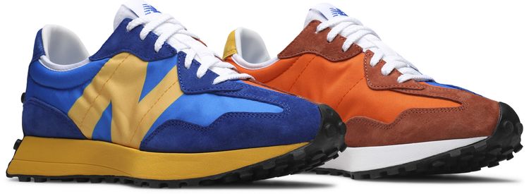 New Balance 327 Marine Blue Orange