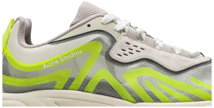Acne Studios Buzz Ripstop Trail Transparent   Yellow Fluorescent