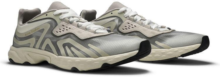 Acne Studios Buzz Ripstop Trail Transparent   White Ivory