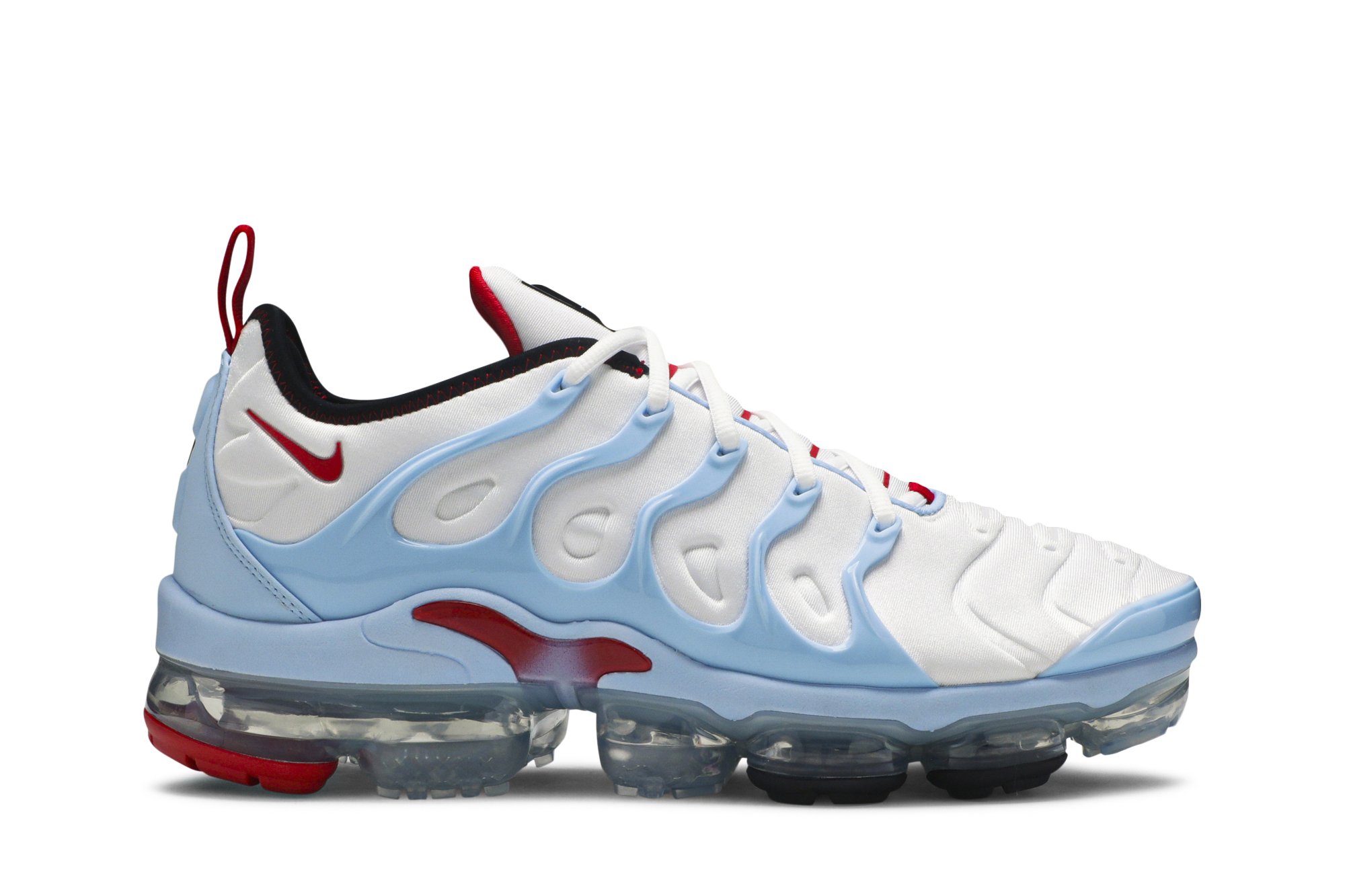 sky blue and red vapormax