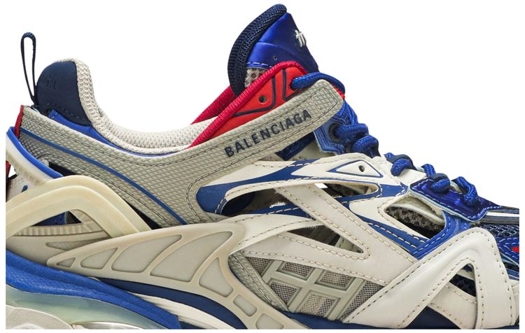 Balenciaga Wmns Track2 Trainer Beige Blue Red