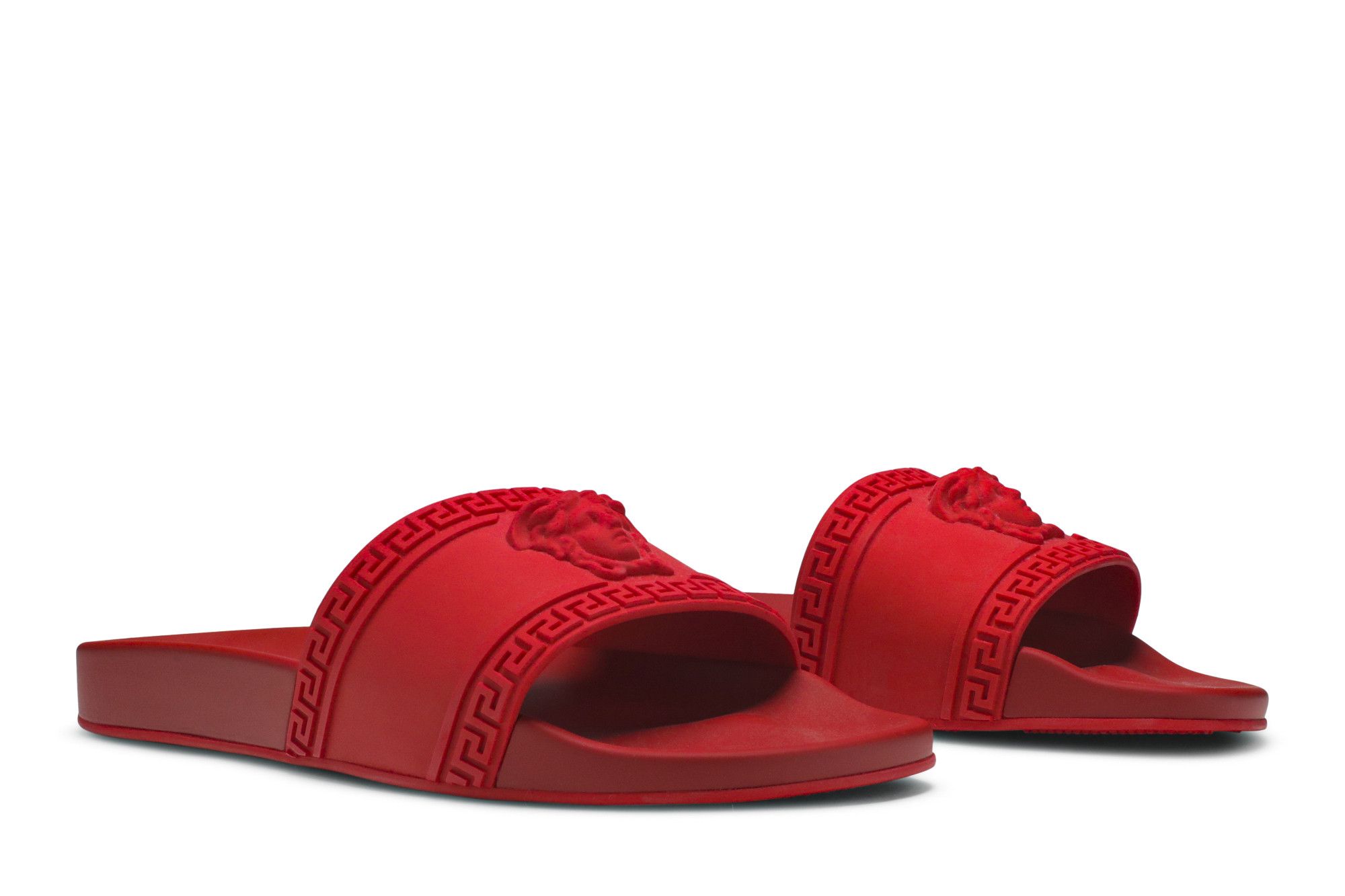 Size 6.0 Versace Palazzo Medusa Pool Slide 'Red'