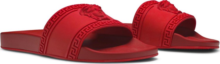 Versace Palazzo Medusa Pool Slide Red