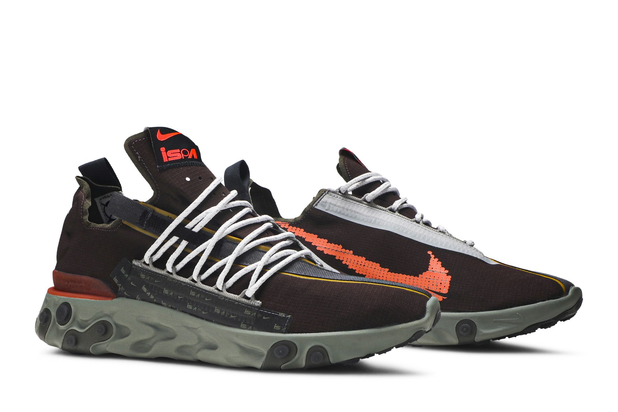 Nike react wr ispa low black 2025