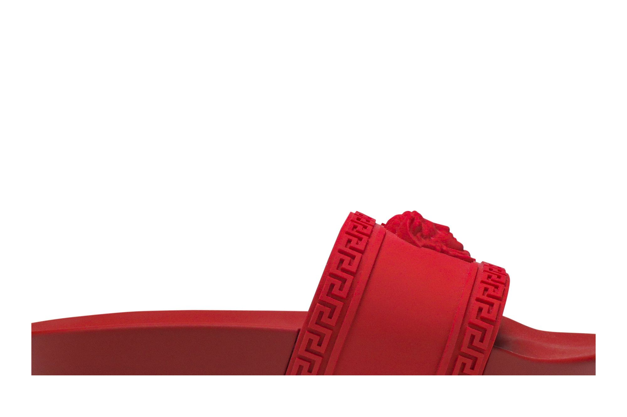 Buy Versace Palazzo Medusa Pool Slide Red DSU5883 DG09G D6G GOAT