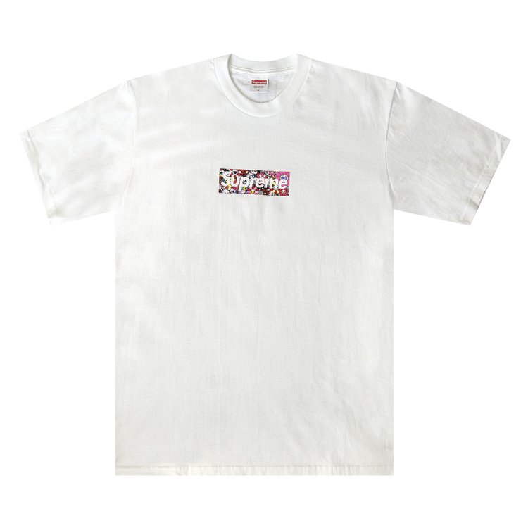 Supreme x Murakami COVID-19 Relief Box Logo Tee 'White'