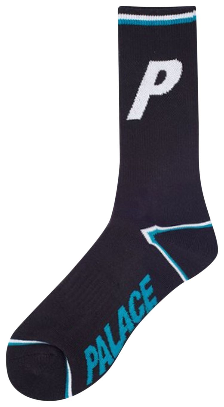 Palace P Tip Sock Black