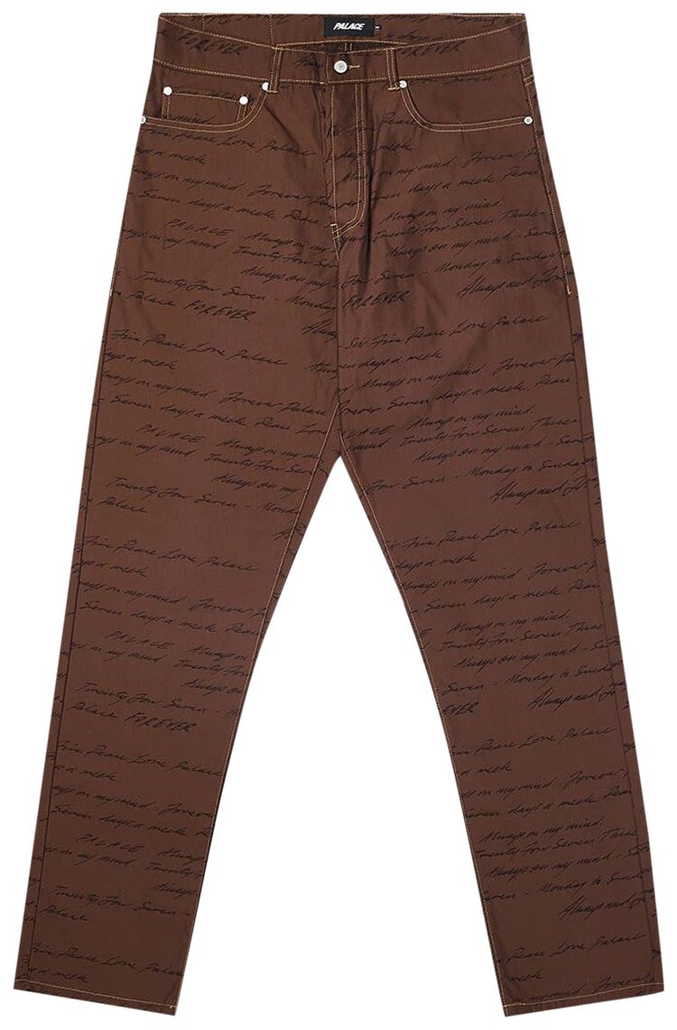 Palace Das Mind Trouser OrangeBlack