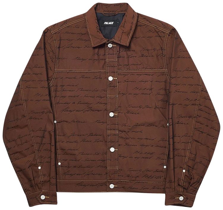 Palace Das Mind Jacket OrangeBlack