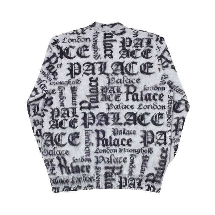 Palace Ye Olde Pringle Knit WhiteBlack
